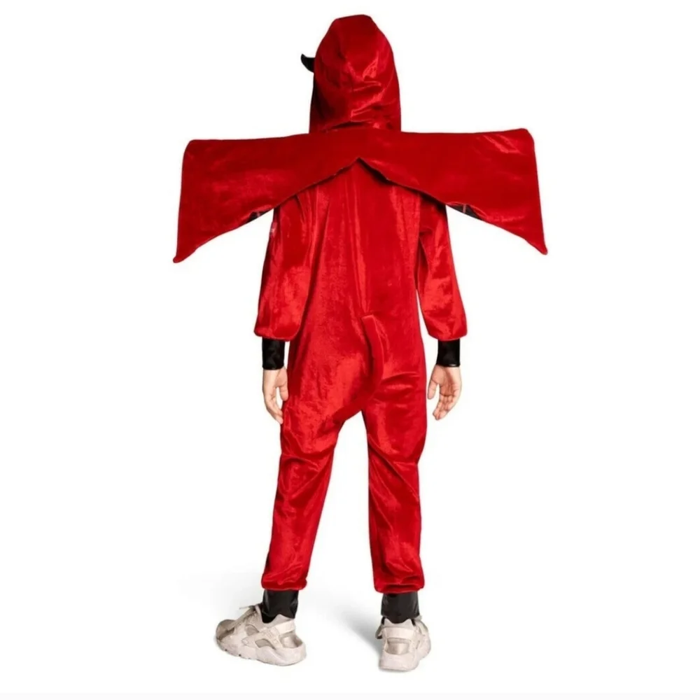 TIPSY ELVES NWT DEVIL JUMPSUIT‎ HALLOWEEN COSTUME Unisex Youth Size XS